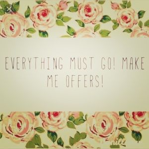 Everything priced to sell!